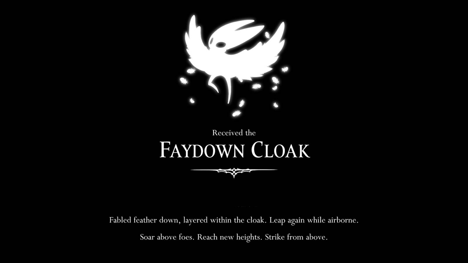 Faydown Cloak Walkthrough